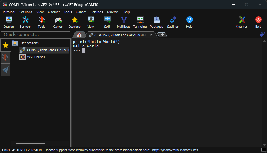 MobaXTermTest